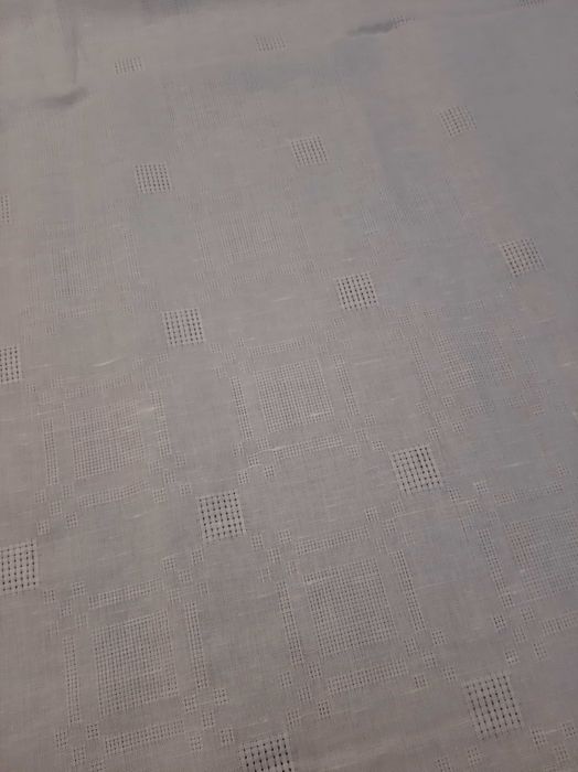 Tecidos diversos para ponto cruz (quadrilé, linho)