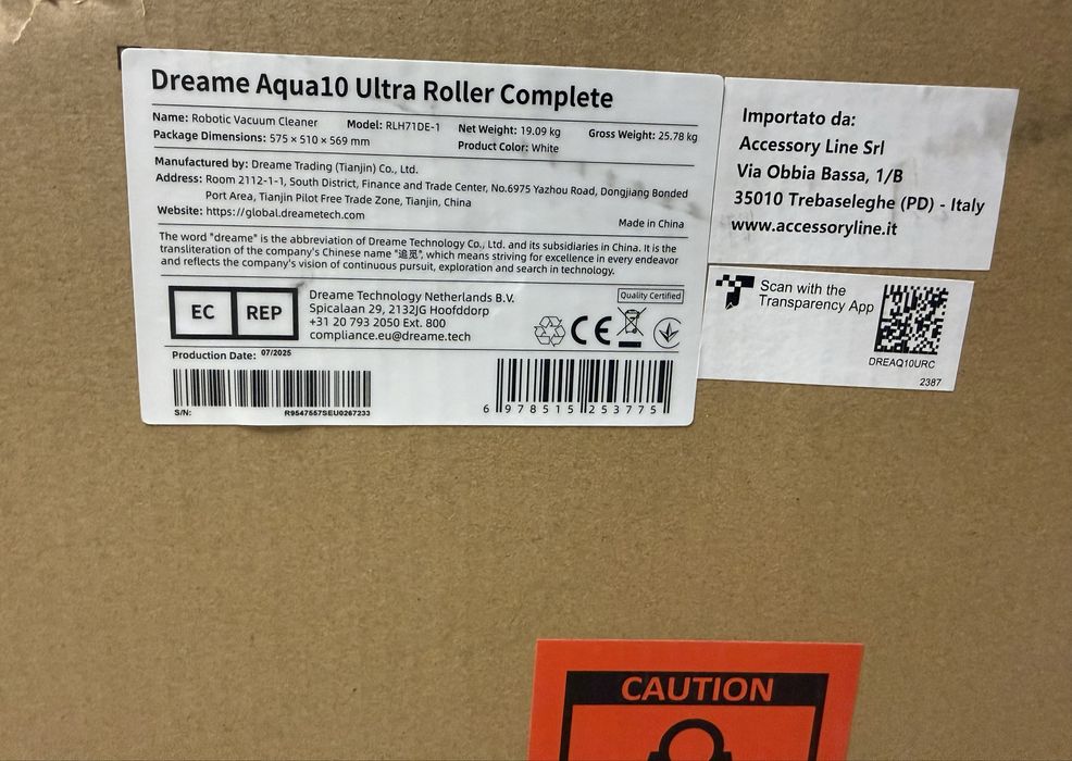 Робот-пилосос миючий Dreame Aqua  10 Ultra Roller Complete White