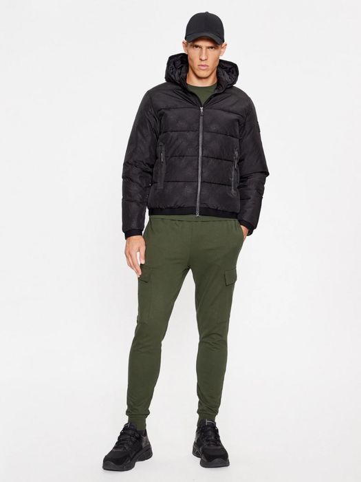 EA7 Emporio Armani Пуховик 6RPB11 PNEFZ 1200 Чорний Regular Fit