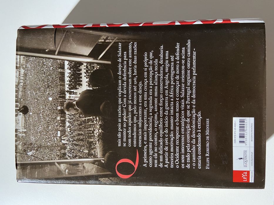 Salazar - livro alusivo desde que nasceu até sua morte