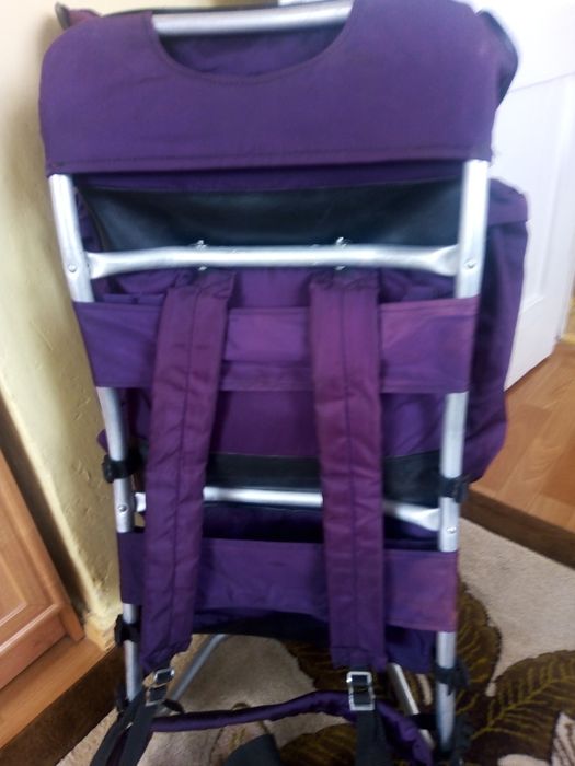 Plecak ze stelażem turystyczny