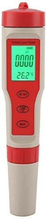 Przenosny cyfrowy Miernik PH TDS EC TEMP 4 w 1, NOWY