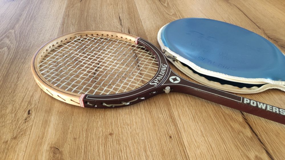 Spalding PowerStar - Raquete de Squash Antiga
