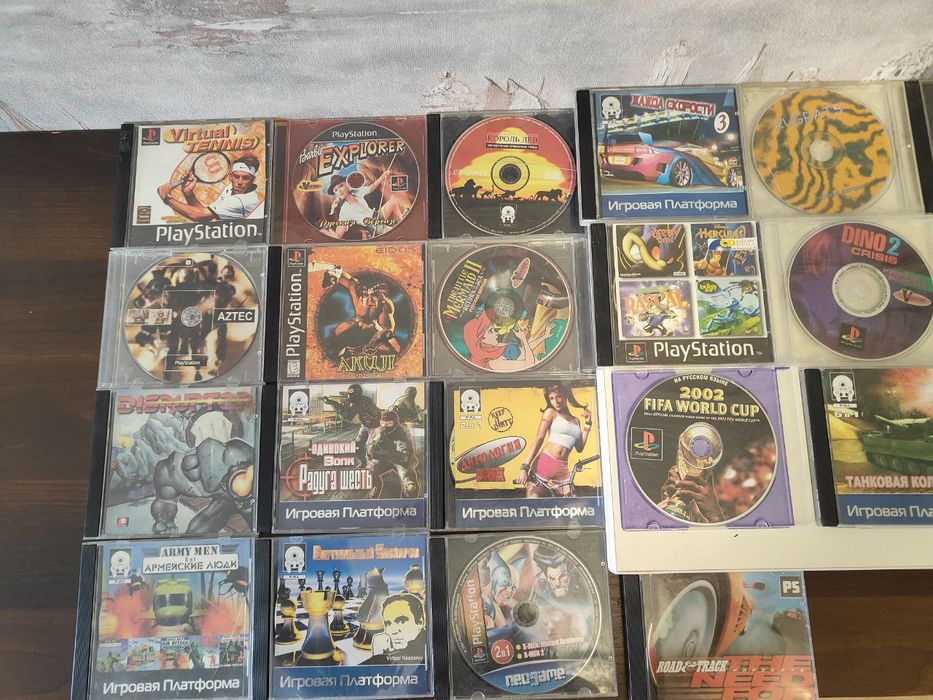 Диски на Sony PlayStation 1, PS 1