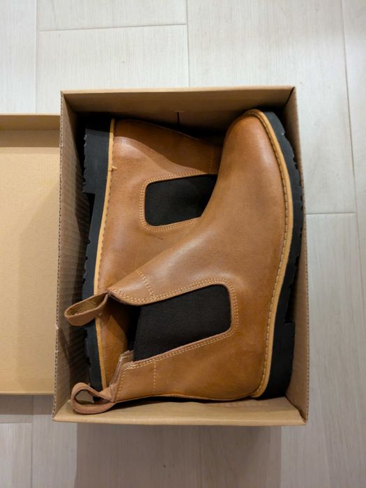Botas Chelsea pele 44