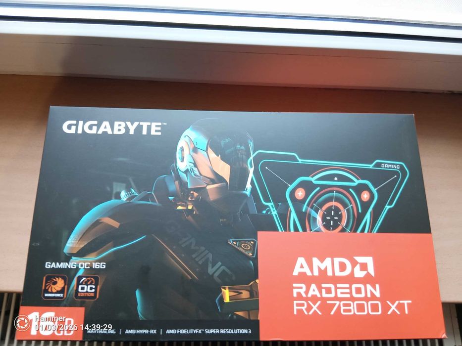 Karta graficzna Gigabyte Radeon RX 7800 XT Gaming OC 16 GB