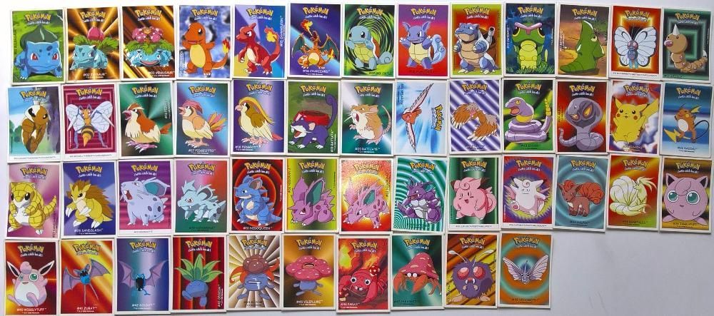 Pokemon Dunkin Boomer Cartas Autocolantes Coleção 53/150