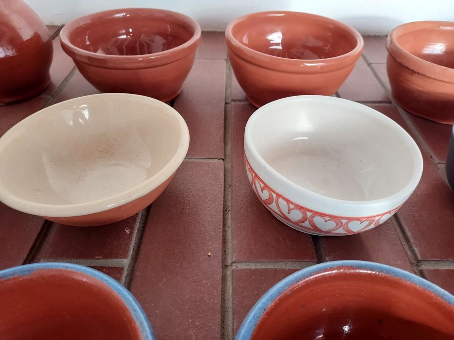 Lote 22 Peças Barro Tradicionais