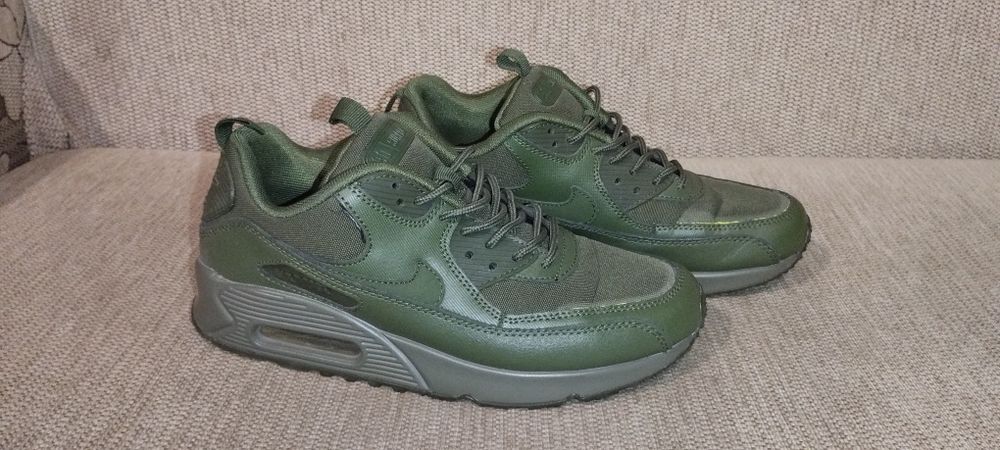 Кросівки  Nike Air Max 90 Surplus CQ 7743-300 оригінал, 42 розмір, хакі, та Крокси GaLosha Bubble 4102, 41 р