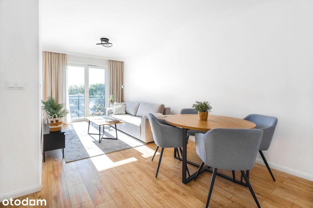 NOWE 3 pokoje 56m² z balkonem – wykończone pod klucz, ul. Słowackiego