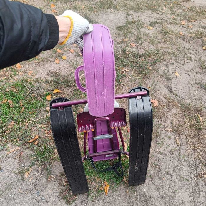 Санки (санчата) з кермом