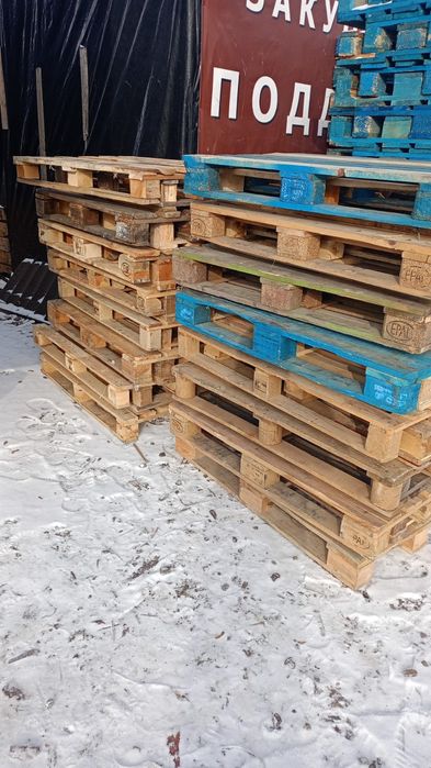 Продаж та Bикуп дерев'яних піддонів в м. Дергачі