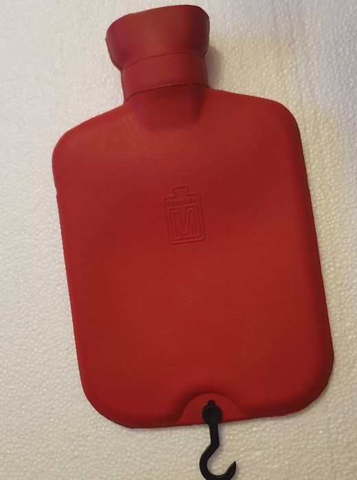 Antigo saco / bolsa infantil de água quente, marca Mandelle - England