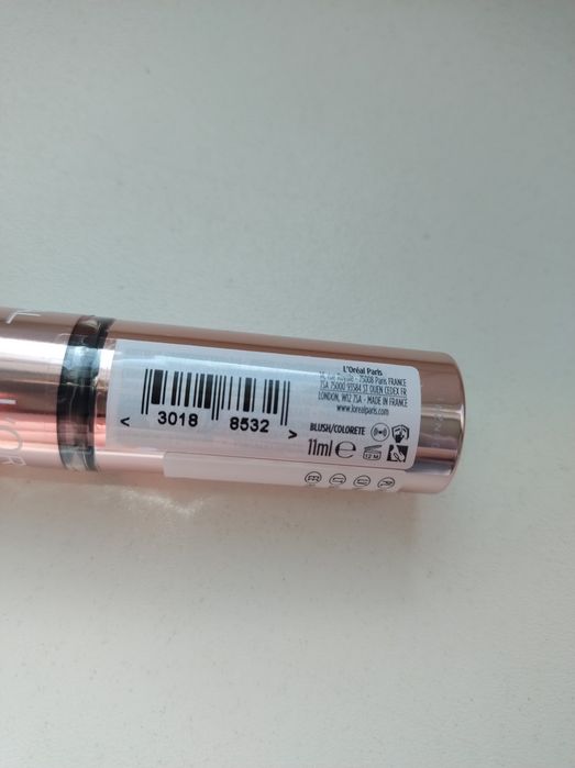 L'Oreal Lumi Le Liquid Blush róż do twarzy w płynie 630 Glowy True Rose