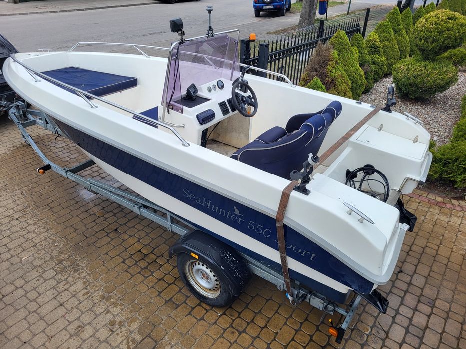 Lodz lodka wedkarska motorowka Open Sea Hunter 550