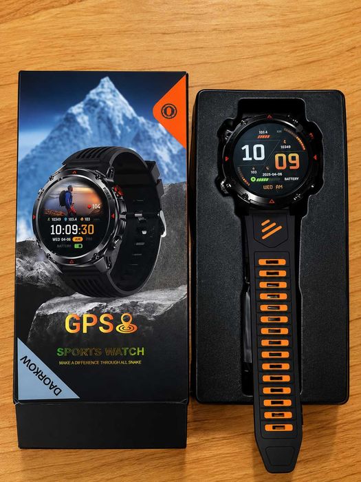 Smartwatch T-Rex 3 GPS | Chamadas Bluetooth | +100 Modos Desportivos | Novo