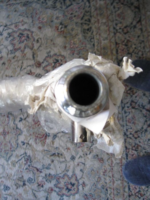 Полотенцесушитель змеевик Новый нержавейка диаметр трубы 37 мм.