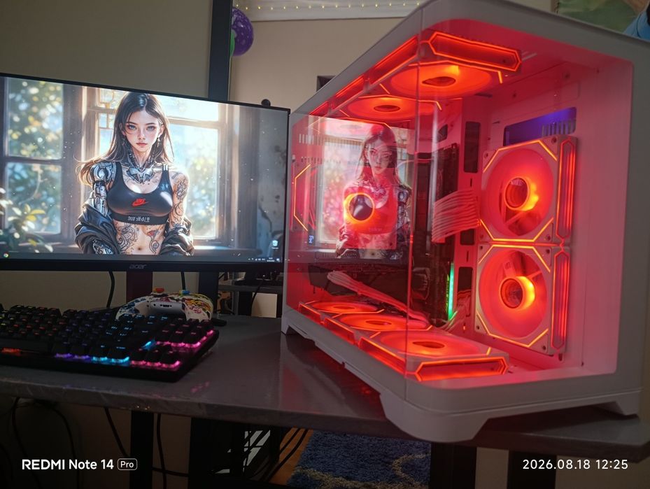 Игровой ПК на процессоре Ryzen 3 1200/ 12gb ddr4/256ssd