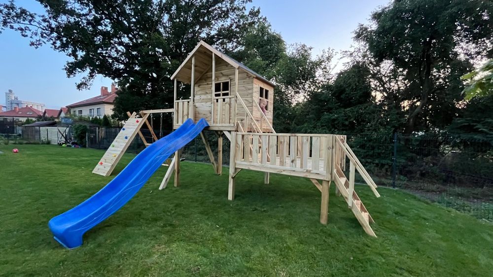 Plac zabaw ZERO do ogrodu