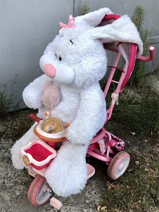 Игрушка мягкая, «Заяц», б/у