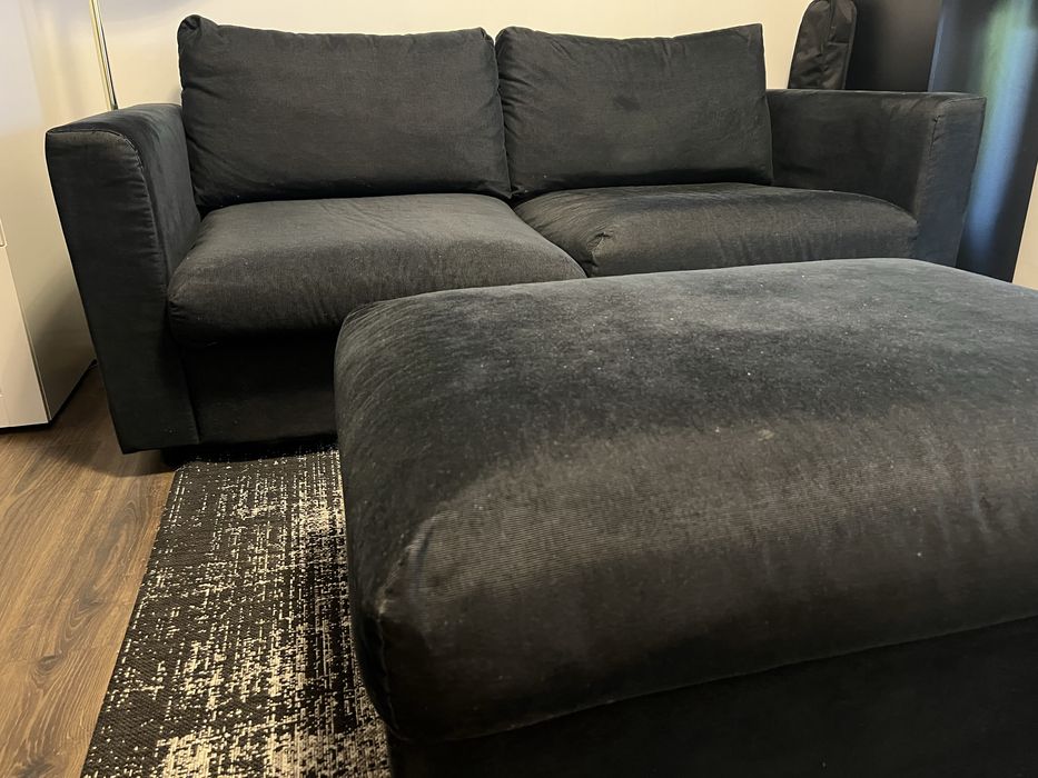 Sofa pufa fotel kpl.