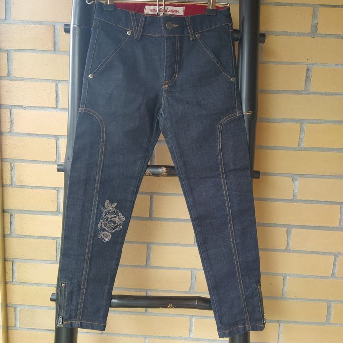 Calça ganga 7/8 anos Nova