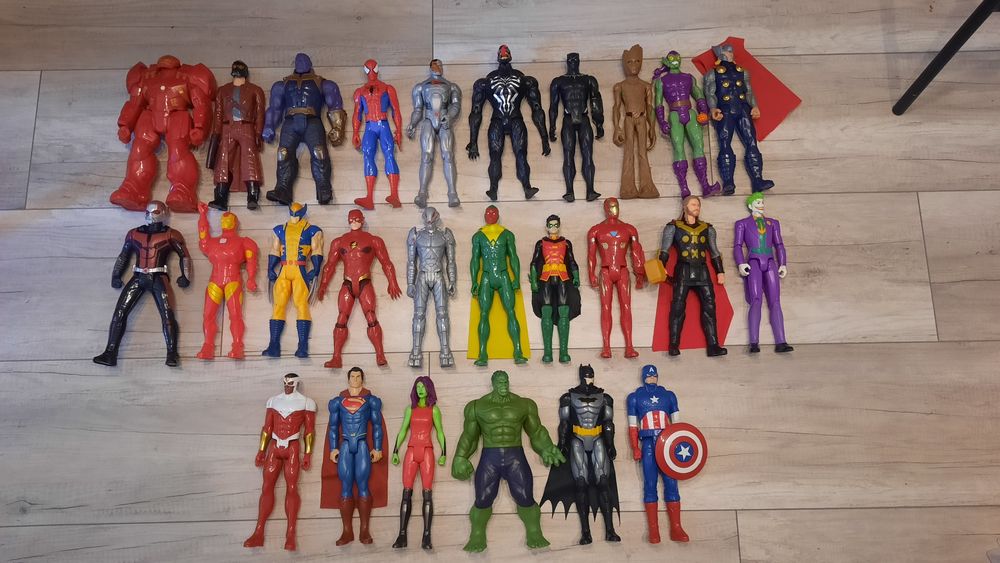 Figurka Marvel figurki DC superbohaterowie zestaw 30cm