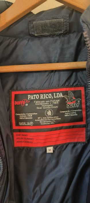 Dois Casacos Duffy Penugem de Ganso Real - M e L - Vintage 90s