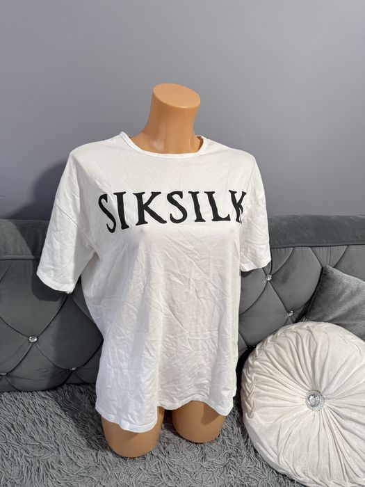 Koszulka SikSilk 164 biała nowa