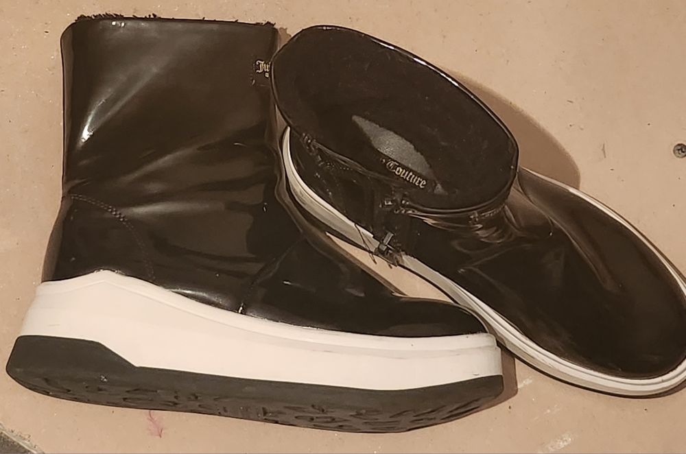 Juicy Couture DALIA Botki na platformie black 34/35