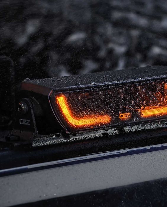 Panel LED OZZ P9″ czarny Oświetlenie Motocykle Quady Ciężarówki Pick-Up 4x4