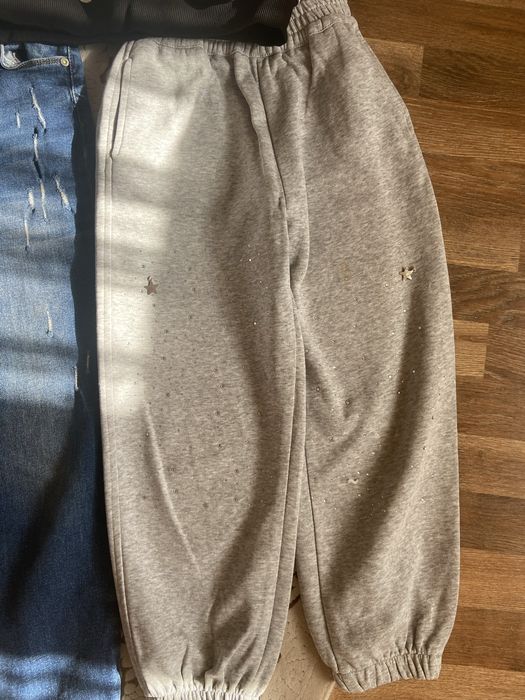 Реглан кофточка в полоску і джинси для дівчинки розмір 140