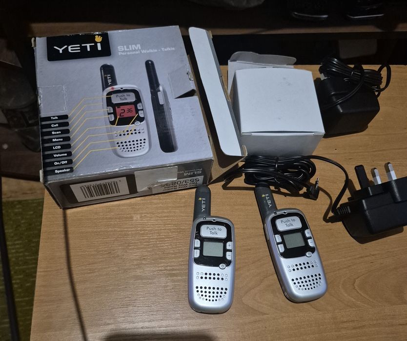 Робочі Рації Yeti Slim Walkie-Talkie 2шт
