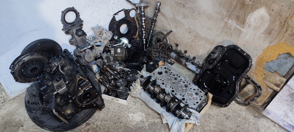 Разбор Мотора Toyota 1С,2C