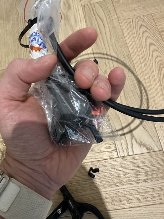 Zestaw hydrauliczne hamulce SHIMANO Deore BL-M4100 / BR-MT420