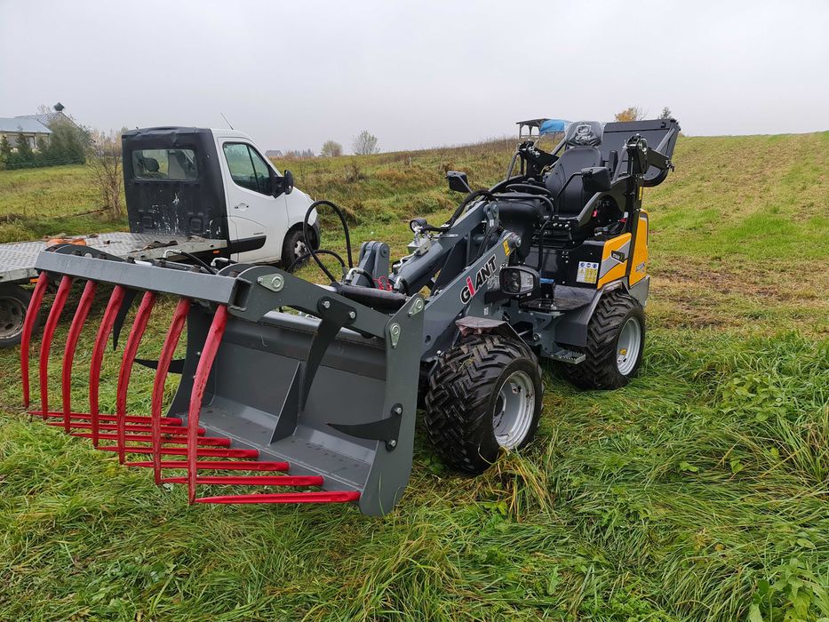 Wynajem miniładowarki, ładowarki, mini ładowarka