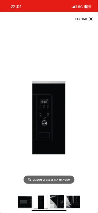 Micro-ondas Encastre ELECTROLUX (20 L - Sem Grill - Preto)