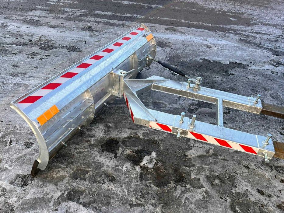 Pług do Wózka Widłowego odśnieżanie śnieg na widły ocynk POLSKA PROD