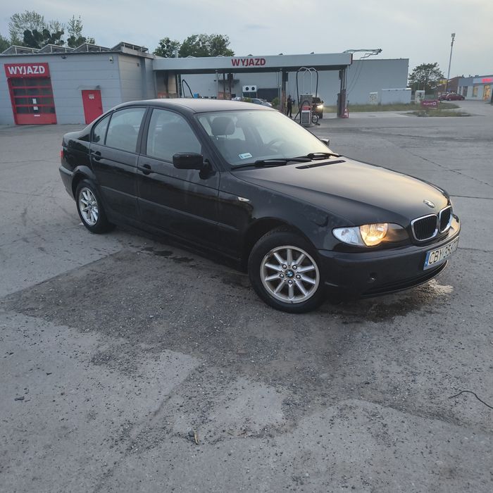 BMW E46 316i czarne