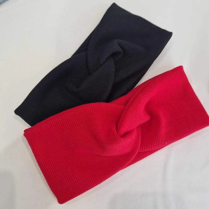 Opaska przeplatana szyta handmade na dowolny obwód