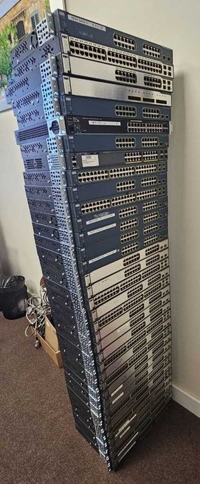 Комутатори Cisco Catalyst серії 2960X, 3560, 3750, 3750G. Марштуртизатор C891F-K9. Файрвол ASA5516