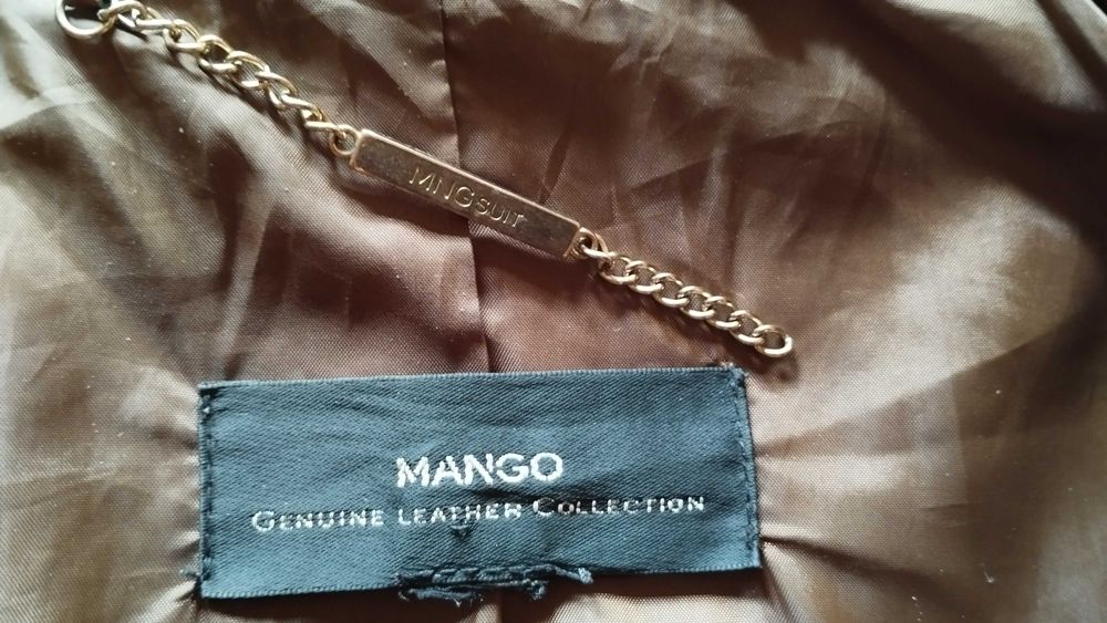 Kurtka skórzana damska MANGO rozm. 36 (S)