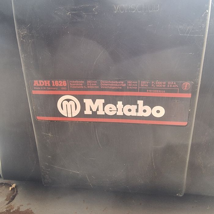 Strugarko grubosciowka Metabo adh 1626