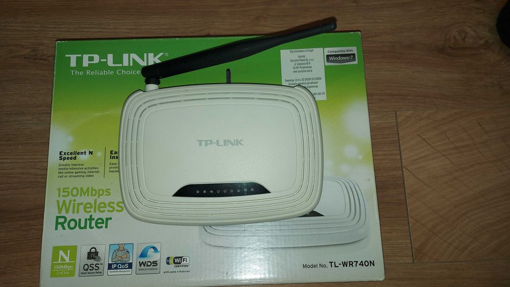 Router TP link  TL WR 740N