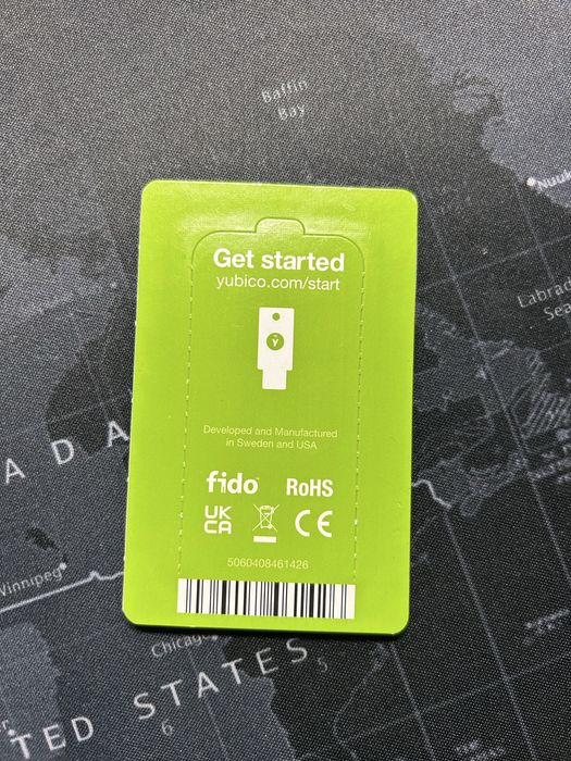 Klucz sprzętowy Yubikey 5 NFC