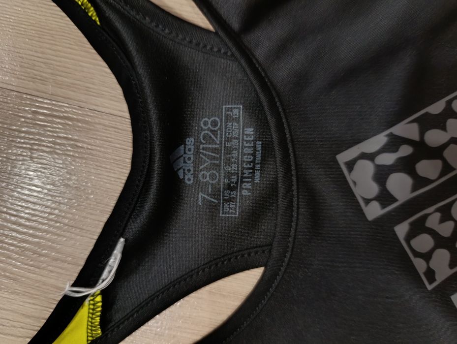 Koszulka treningowa dziecięca Adidas r.7-8