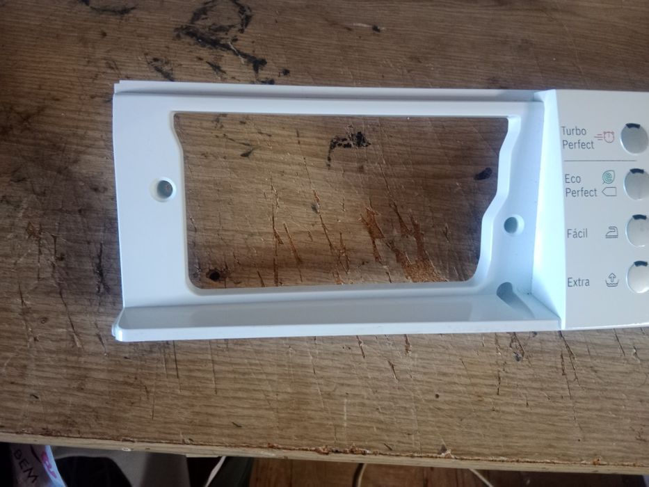 Painel frontal de comando máquina de lavar roupa Bosch