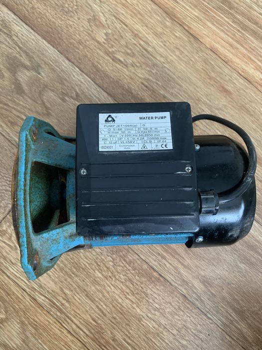 Двигун електродвигун насосна станція мінібашня