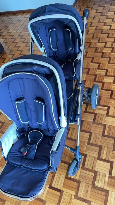 Carrinho de Bebé Gêmeos
