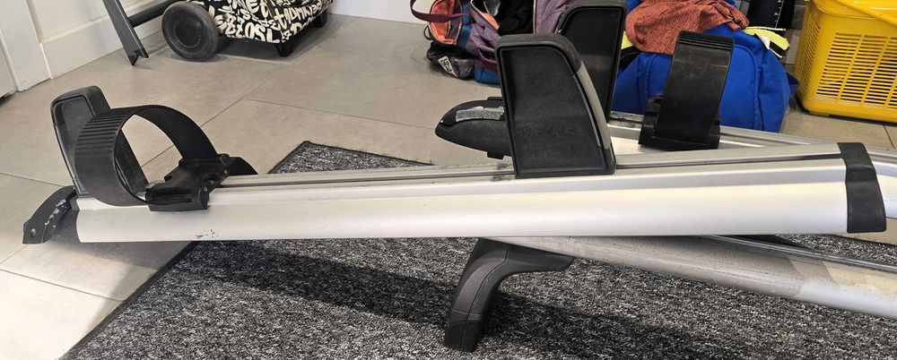 Belki dachowe Thule ProBar+ mocowanie drabiny Thule Ladder Tilt - bus